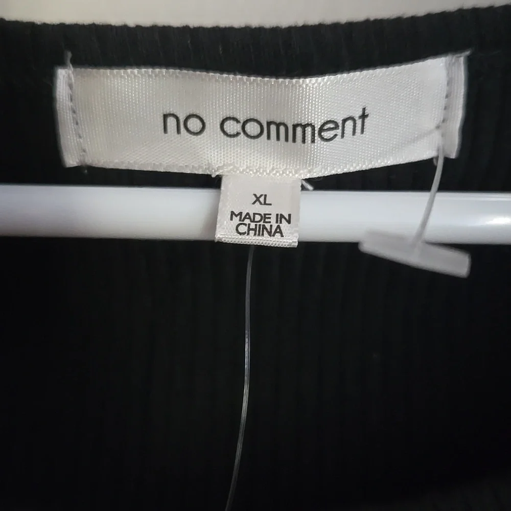 No Comment Short Sleeve Ribbed Mini Dress - Picture 4 of 9